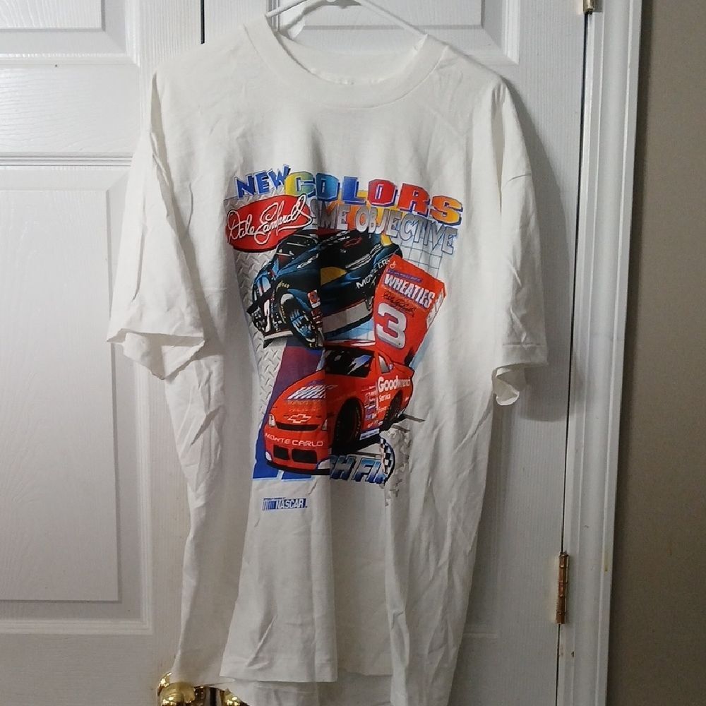 Dale Earnhardt New colors same objective Goodwrench Wheaties tshirt Sz XL NWOT
